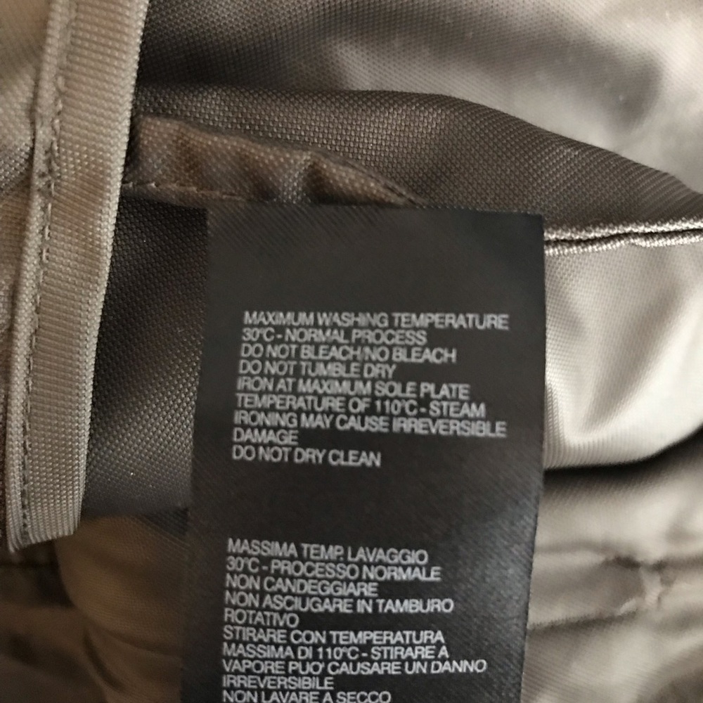 Armani Collezioni Rain Coat 42 brown green jacket - Picture 13 of 15